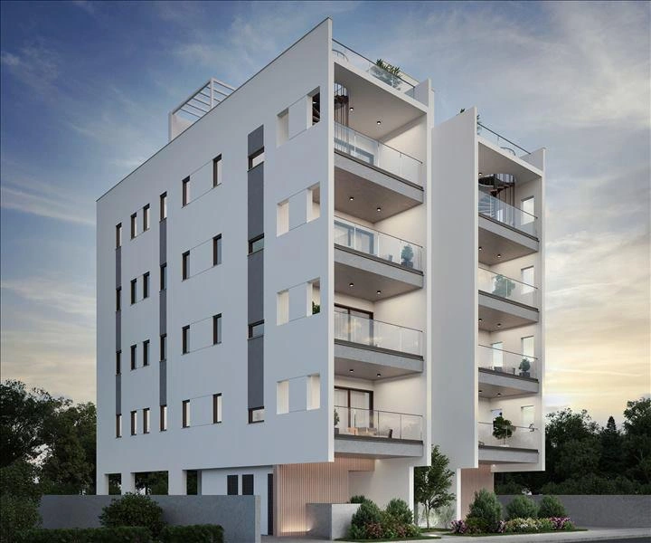 Apartments in a new low-rise residence in Larnaca, Cyprus