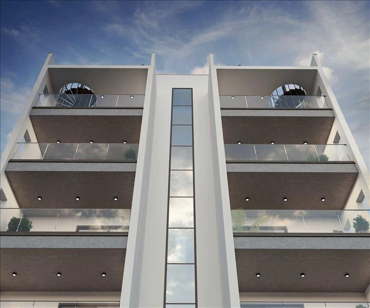 Apartments in a new low-rise residence in Larnaca, Cyprus