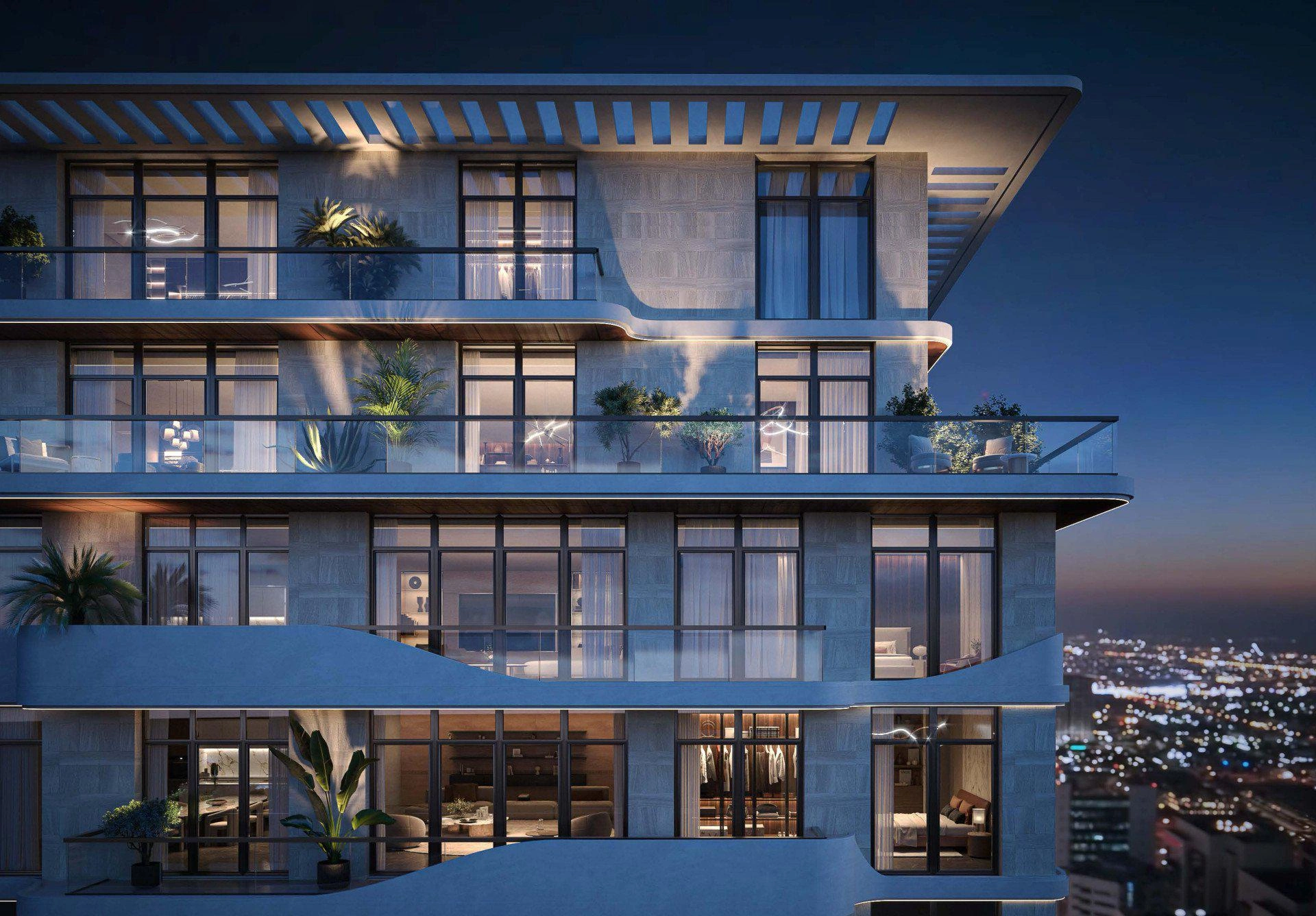 Apartamentos en un moderno complejo residencial en Dubái, Emiratos Árabes Unidos