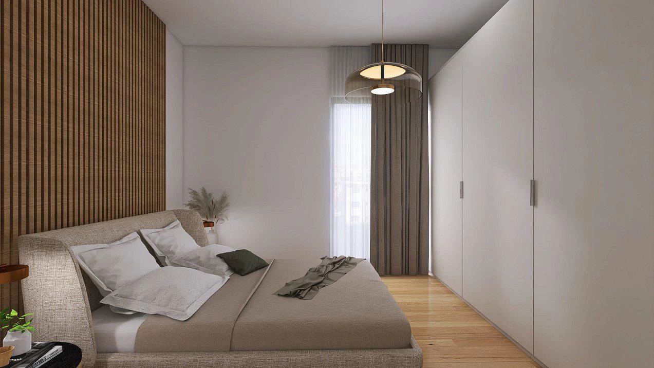 Apartments in a modern residential complex in Piraeus, Greece