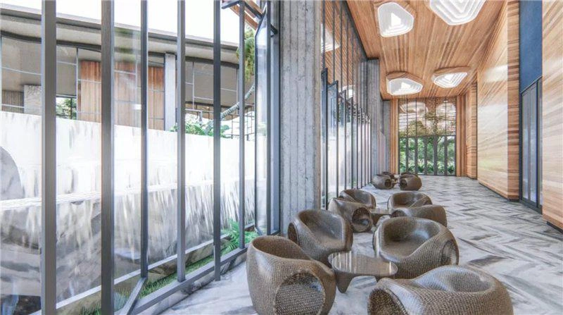 Apartments in a residential complex near Rawai Beach in Phuket, Thailand