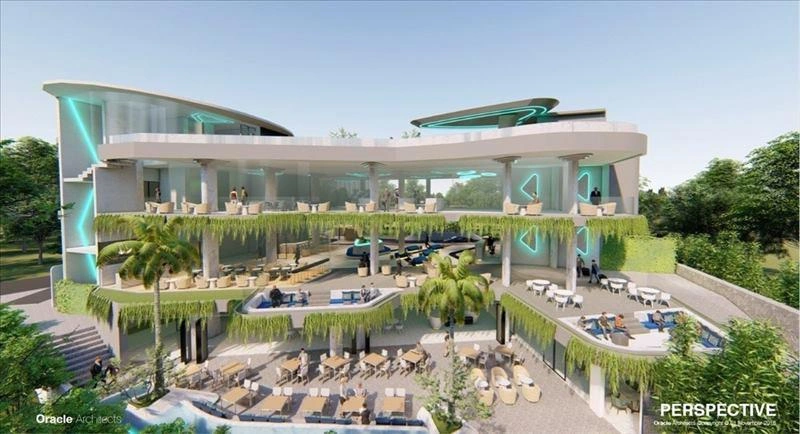 Apartments in a residential complex near Rawai Beach in Phuket, Thailand