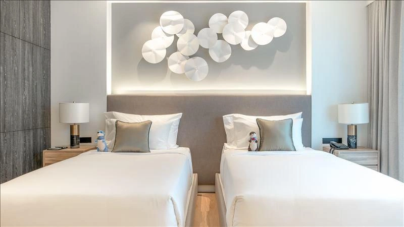 Apartments in a residential complex near Rawai Beach in Phuket, Thailand