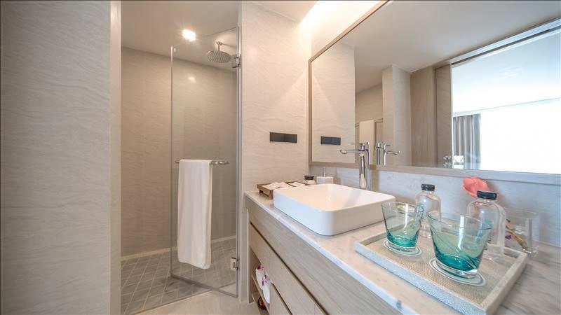 Apartments in a residential complex near Rawai Beach in Phuket, Thailand