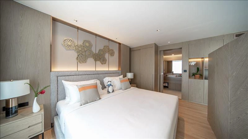 Apartments in a residential complex near Rawai Beach in Phuket, Thailand