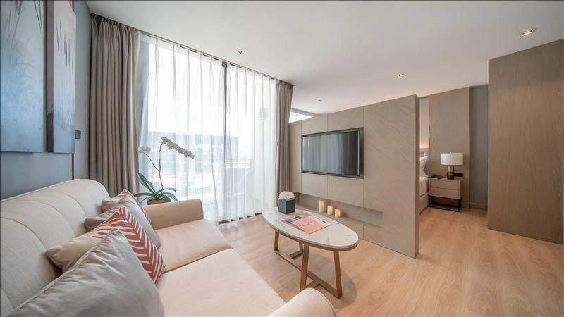 Apartments in a residential complex near Rawai Beach in Phuket, Thailand