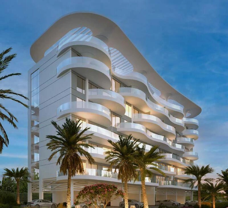 位于阿拉伯联合酋长国迪拜 DAMAC Lagoon Views 住宅区的公寓