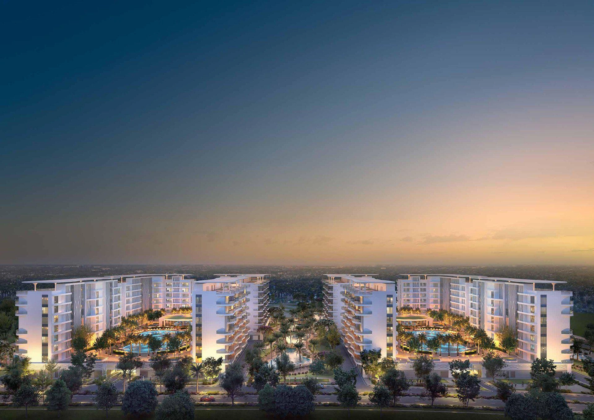 位于阿拉伯联合酋长国迪拜 DAMAC Lagoon Views 住宅区的公寓