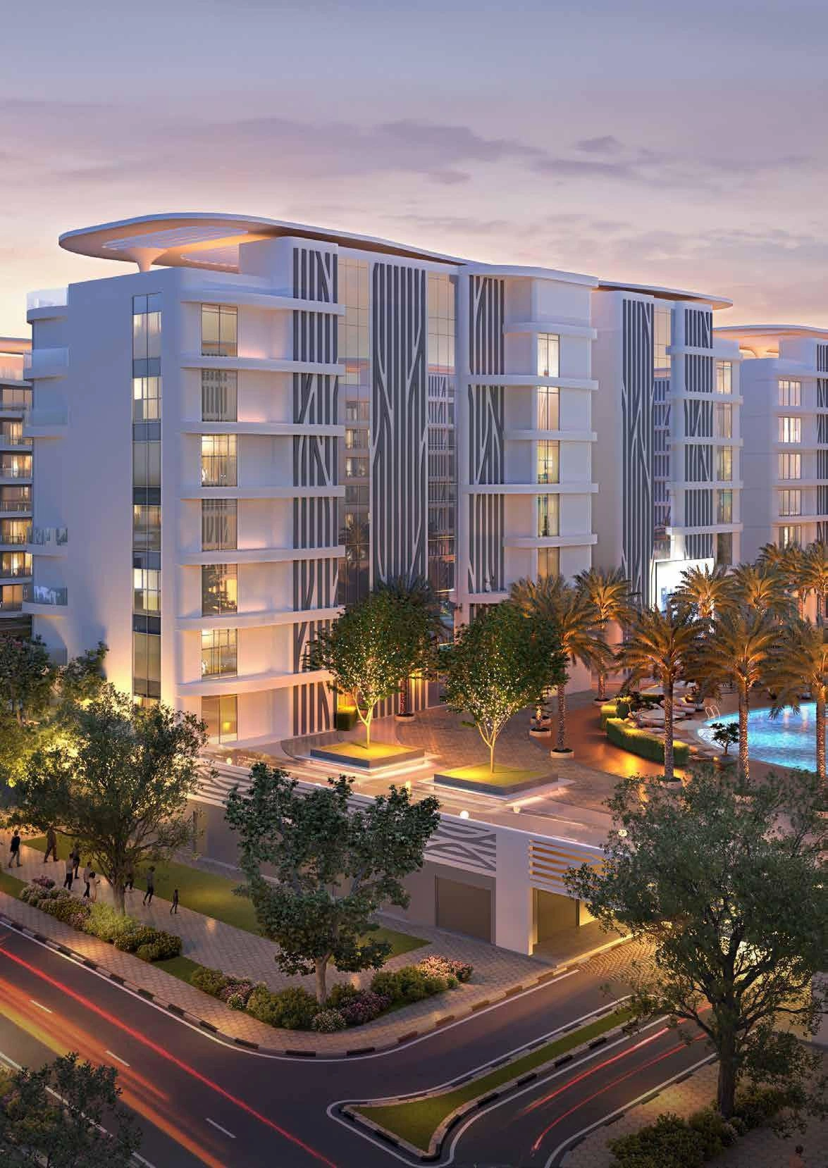 位于阿拉伯联合酋长国迪拜 DAMAC Lagoon Views 住宅区的公寓