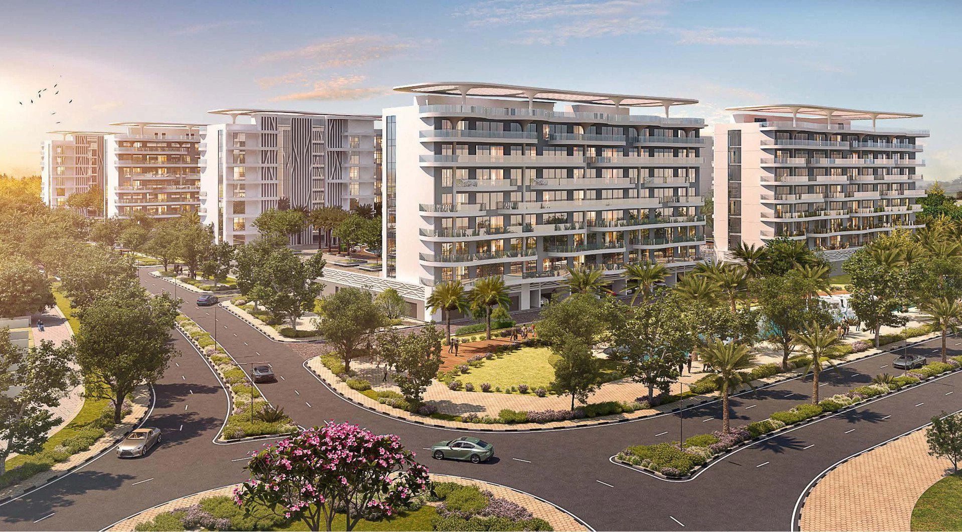 位于阿拉伯联合酋长国迪拜 DAMAC Lagoon Views 住宅区的公寓