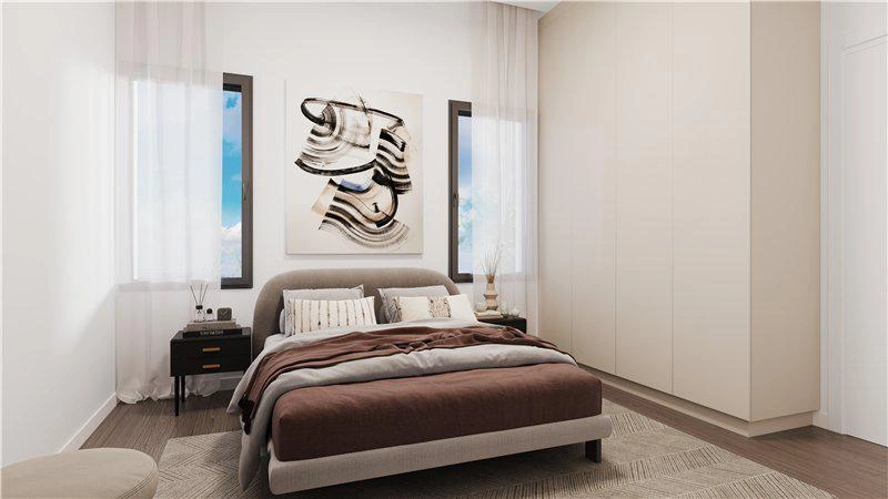 Apartments in a gated residence in Larnaca, Cyprus