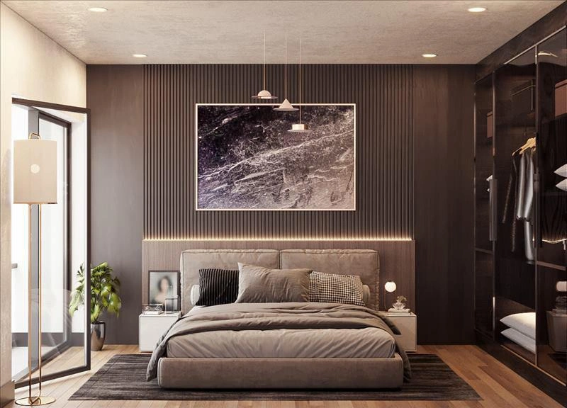 Apartments in a residence with swimming pools and a park in Istanbul, Turkey