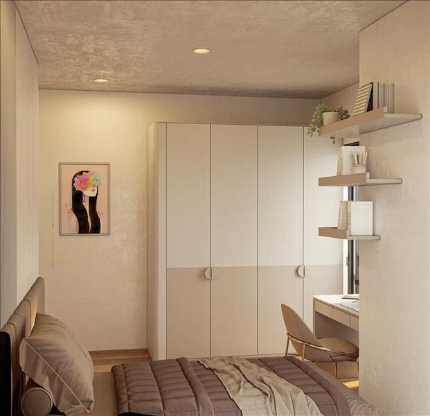 Apartments in a residence with swimming pools and a park in Istanbul, Turkey