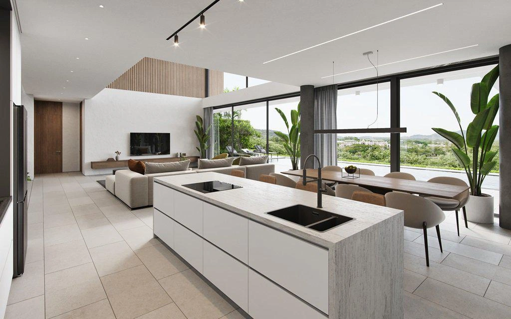 فلل في مجتمع مسوَّر خاص في كو كايو، بوكيت، تايلاند