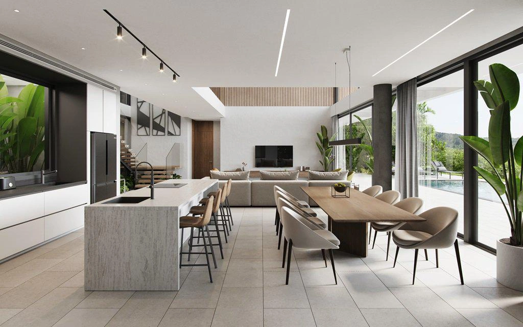 فلل في مجتمع مسوَّر خاص في كو كايو، بوكيت، تايلاند