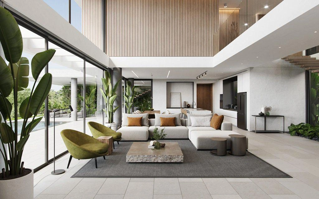 فلل في مجتمع مسوَّر خاص في كو كايو، بوكيت، تايلاند