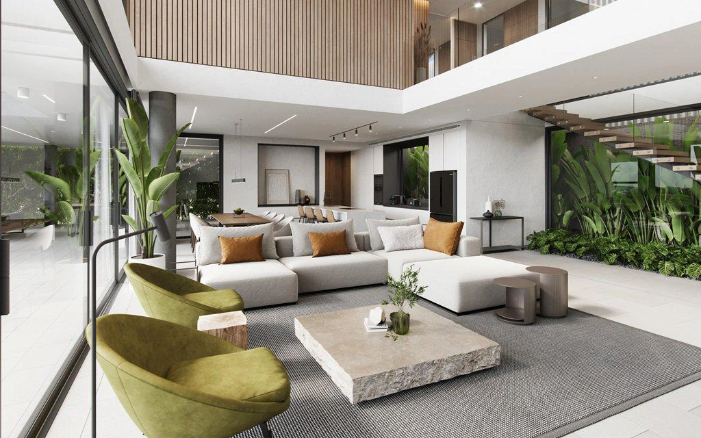 فلل في مجتمع مسوَّر خاص في كو كايو، بوكيت، تايلاند