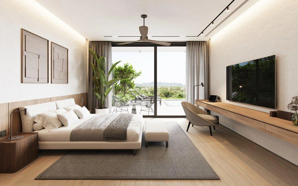 فلل في مجتمع مسوَّر خاص في كو كايو، بوكيت، تايلاند