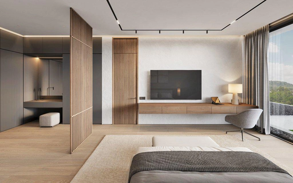 فلل في مجتمع مسوَّر خاص في كو كايو، بوكيت، تايلاند