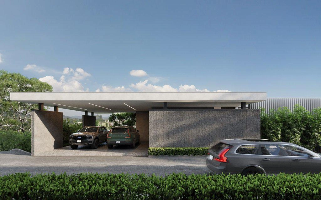 فلل في مجتمع مسوَّر خاص في كو كايو، بوكيت، تايلاند