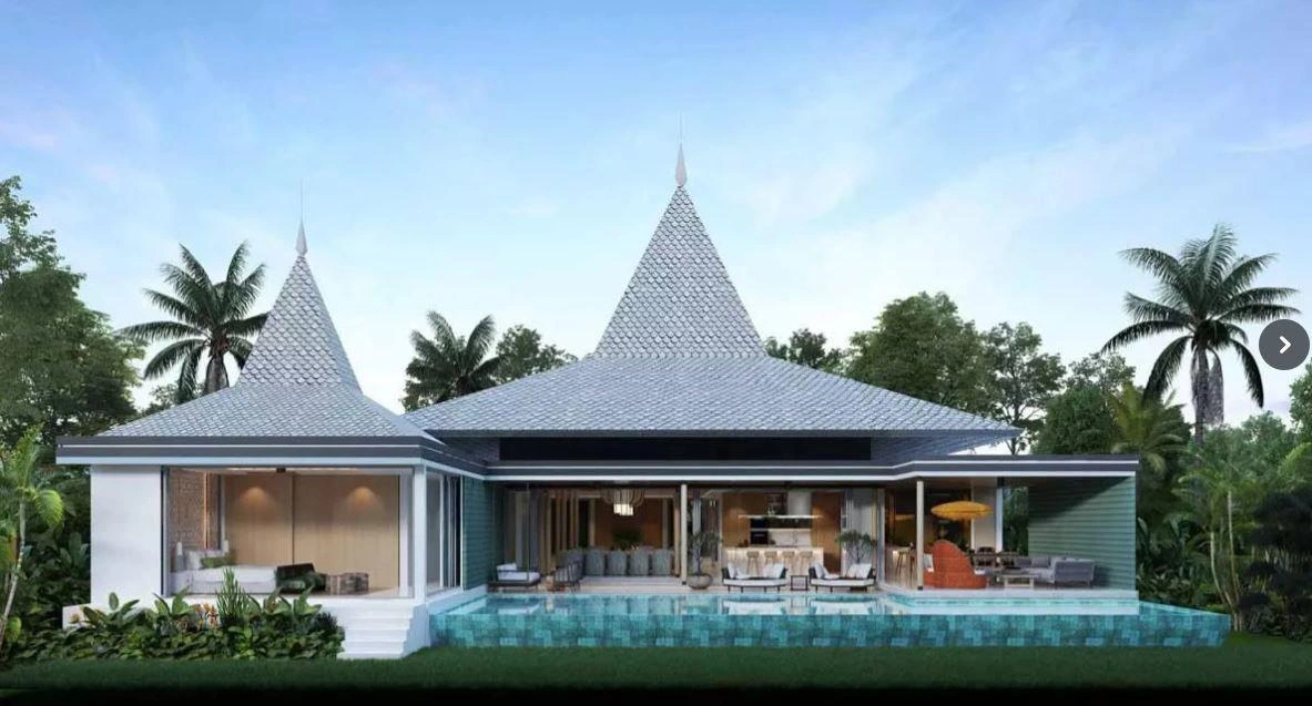 فيلات في مجمّع سكني جديد قرب شواطئ لايان وبانغ تاو، بوكيت، تايلاند