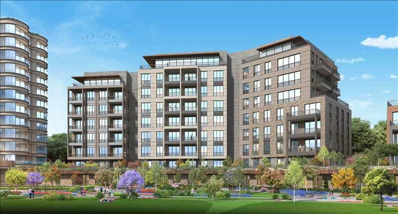 شقق في مجمع سكني بمسبح ومساحات خضراء في إسطنبول، تركيا