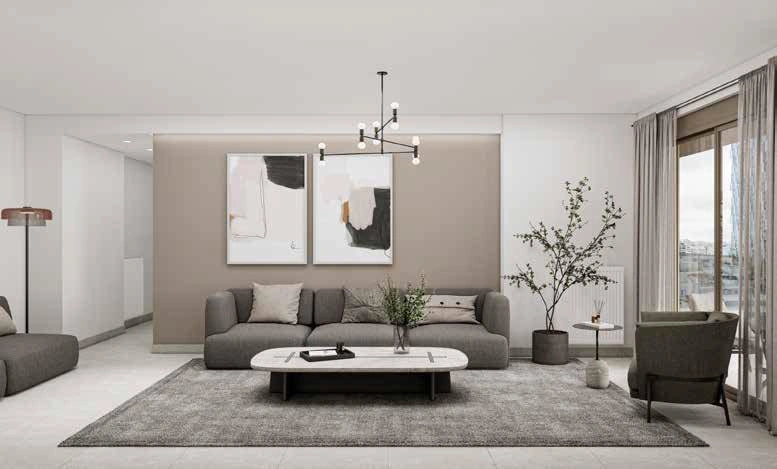 شقق في مجمّع سكني عصري في أتيكا، اليونان