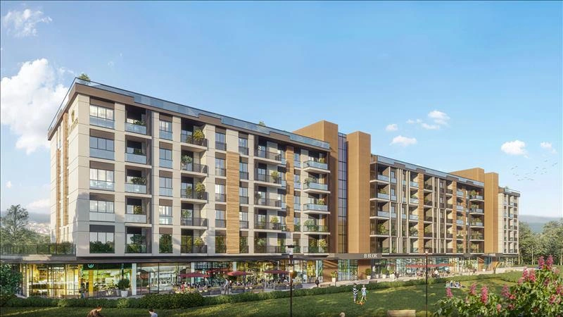 Appartamenti in un complesso residenziale a Istanbul, Turchia