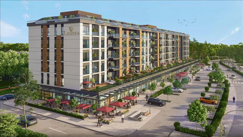 Appartamenti in un complesso residenziale a Istanbul, Turchia