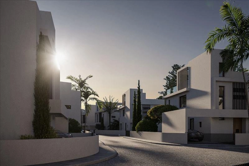 Villas en un complejo residencial moderno en Famagusta, Chipre