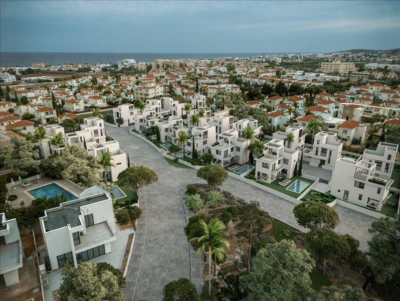Villas en un complejo residencial moderno en Famagusta, Chipre