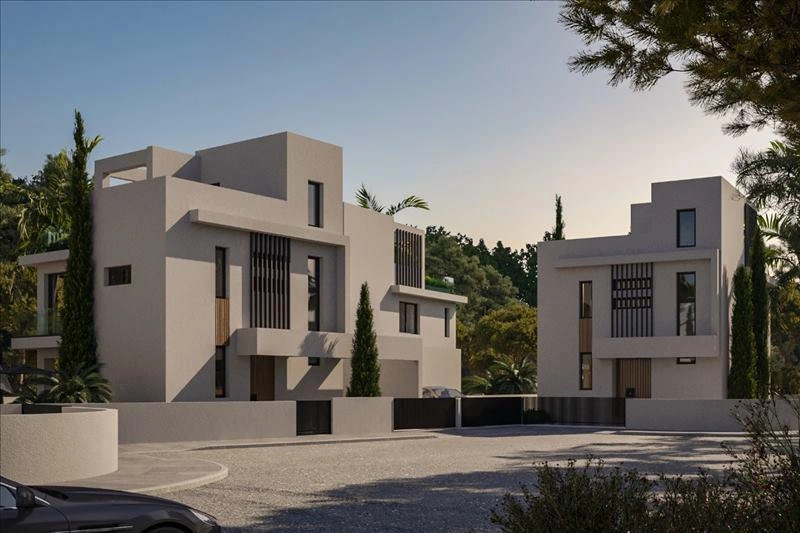Villas en un complejo residencial moderno en Famagusta, Chipre