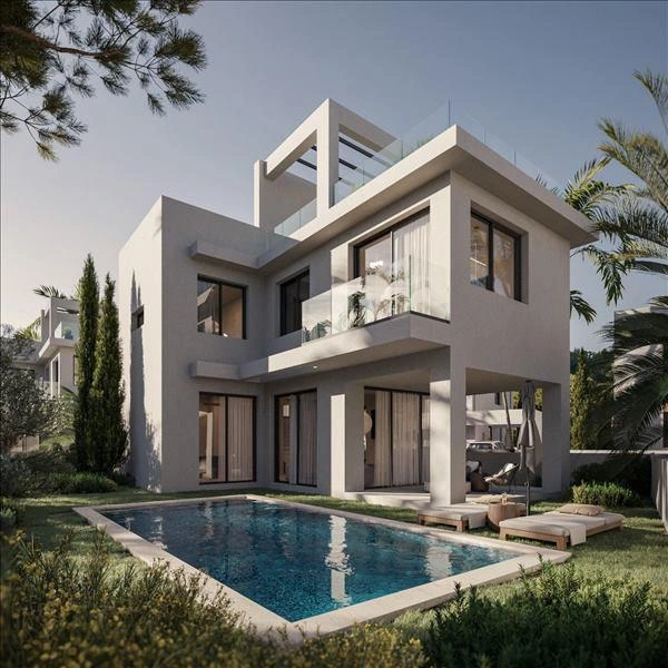 Villas en un complejo residencial moderno en Famagusta, Chipre