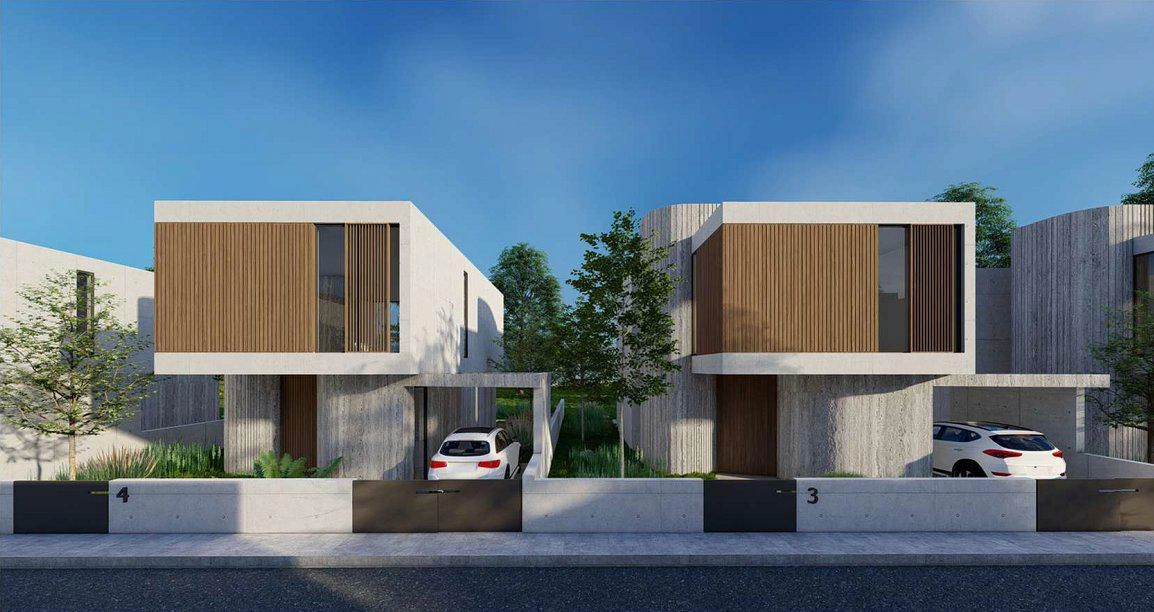 Residences in a residential complex in Paphos, Cyprus