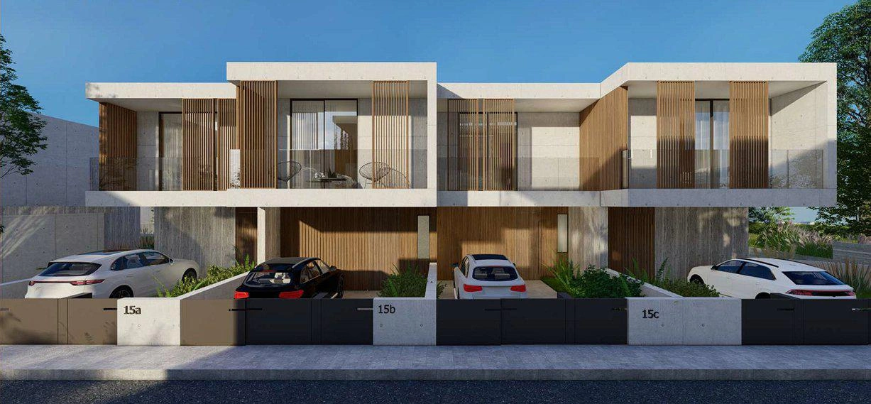 Residences in a residential complex in Paphos, Cyprus