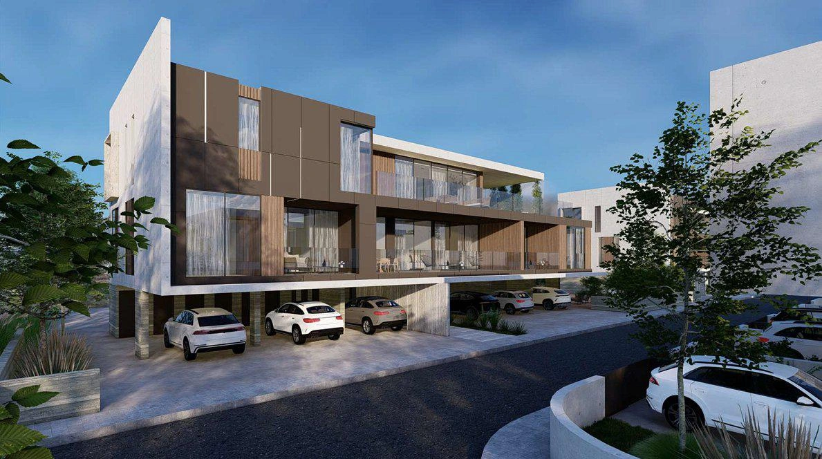 Residences in a residential complex in Paphos, Cyprus