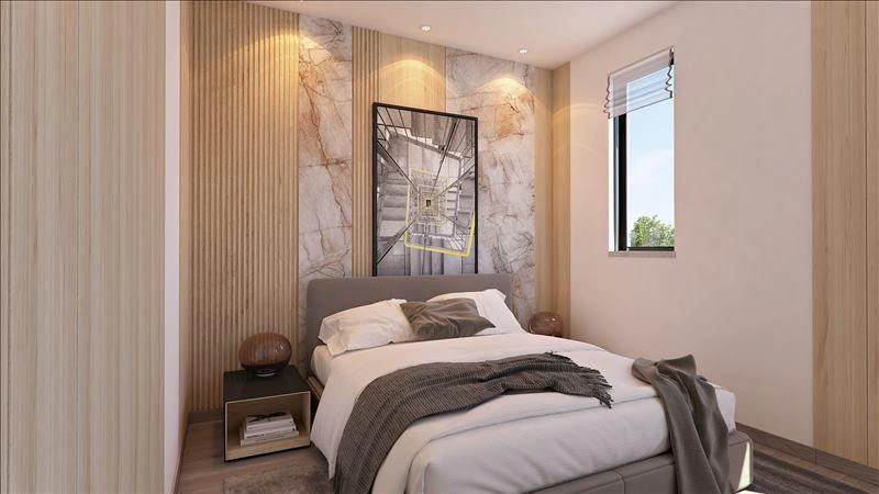 آپارتمانها در مجموعهای مسکونی مدرن در لارناکا، قبرس