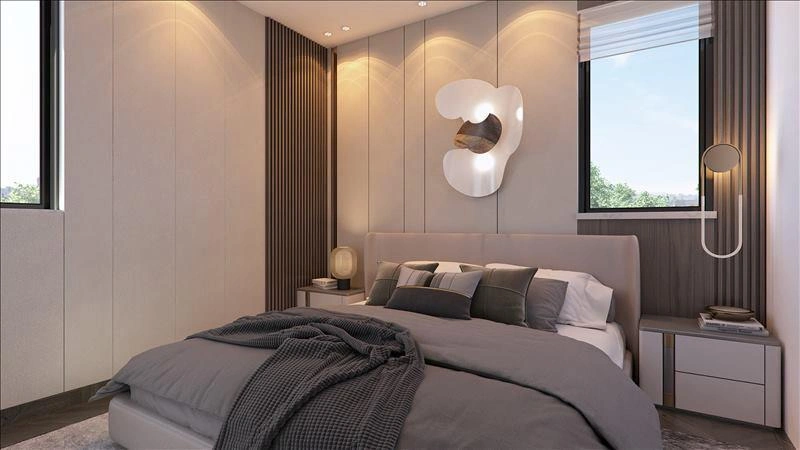 آپارتمانها در مجموعهای مسکونی مدرن در لارناکا، قبرس