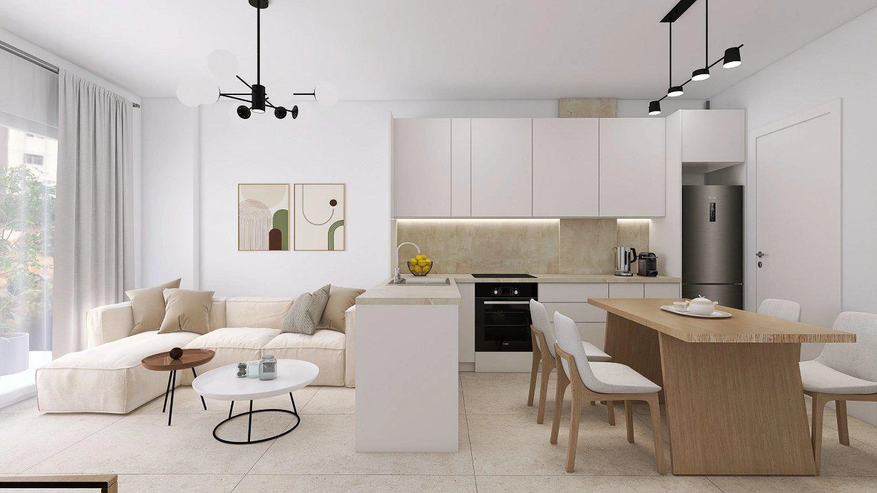 Apartments in a modern residential complex in Attica, Greece