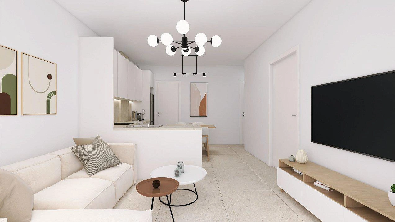 Apartments in a modern residential complex in Attica, Greece