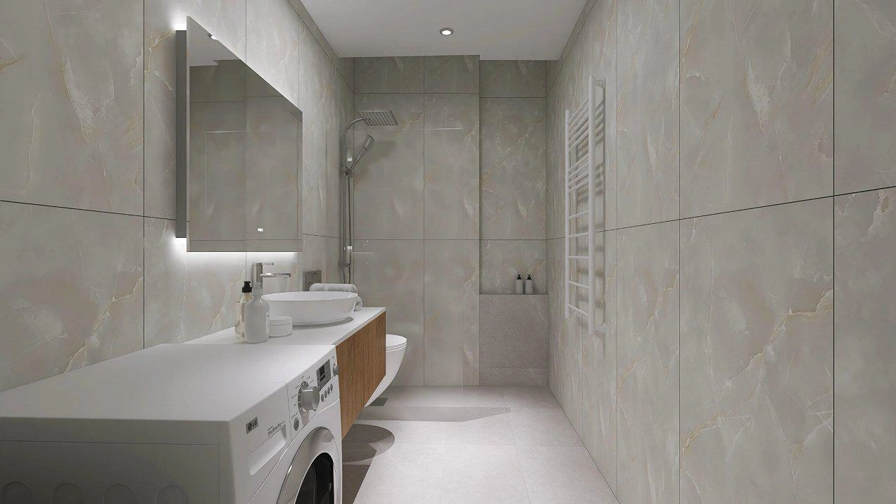 Apartments in a modern residential complex in Attica, Greece