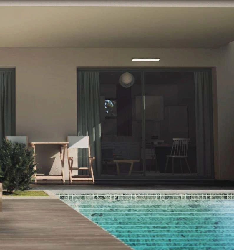 क्रेटे, ग्रीस में आधुनिक आवासीय परिसर के अपार्टमेंट