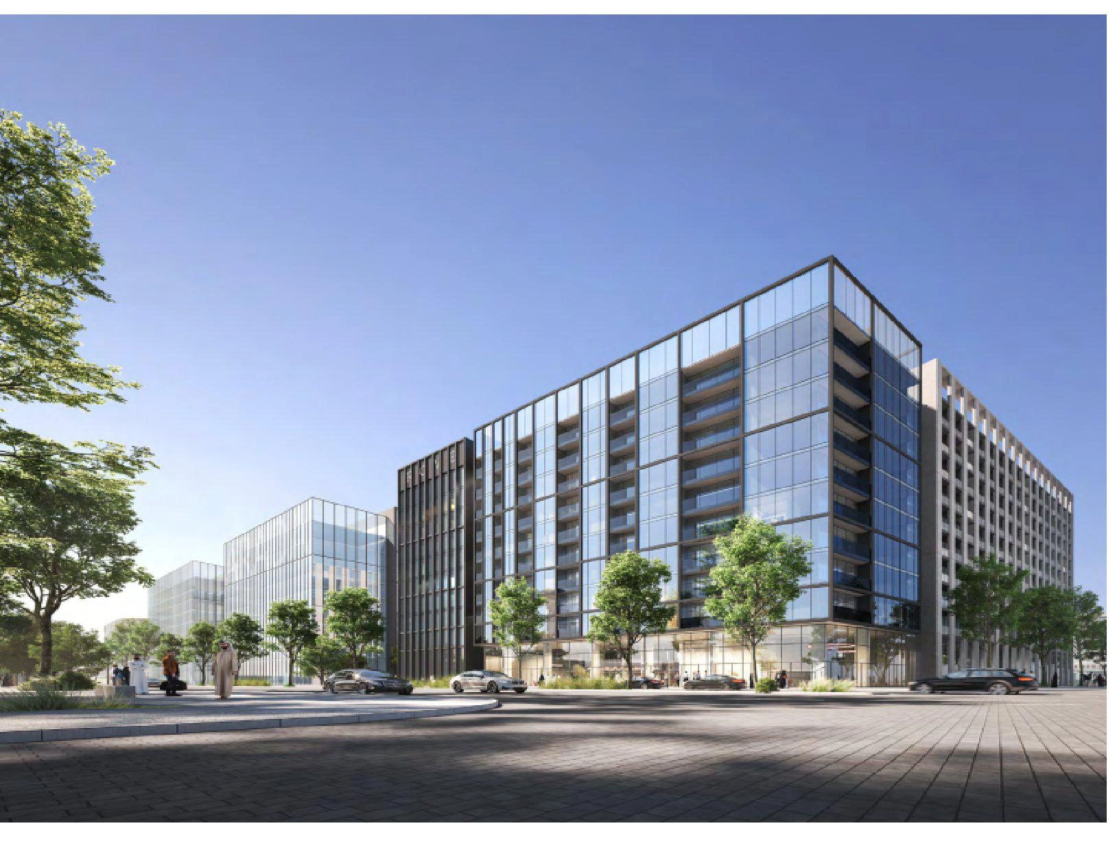 位于 Aljada,沙迦,阿联酋的现代住宅综合体内的公寓