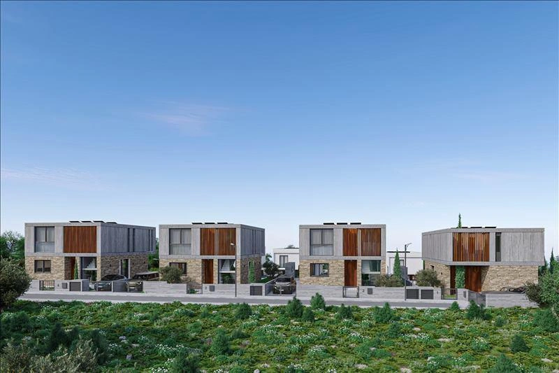 Villas in a modern residential complex in Paphos, Cyprus