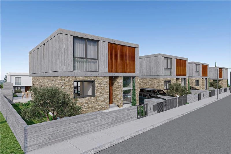 Villas in a modern residential complex in Paphos, Cyprus