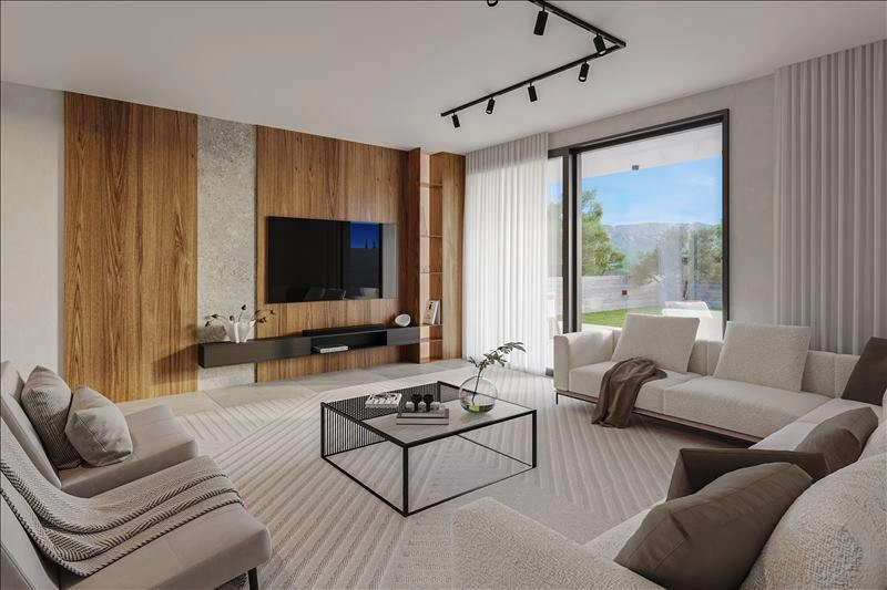 Villas in a modern residential complex in Paphos, Cyprus