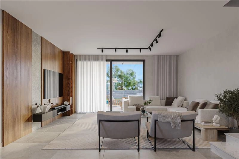 Villas in a modern residential complex in Paphos, Cyprus