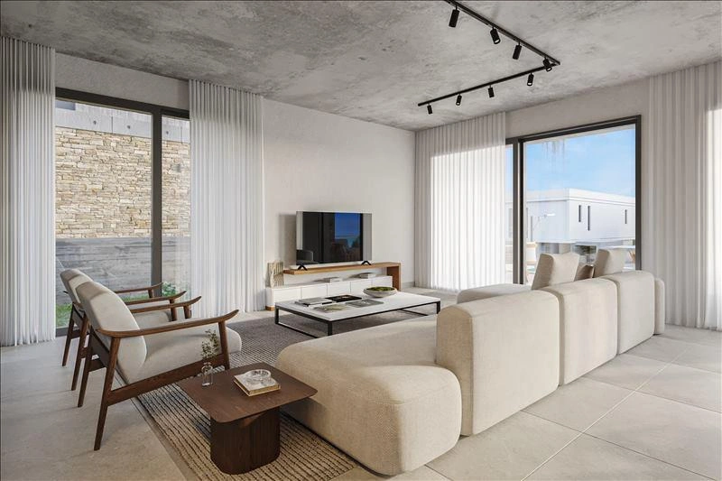 Villas in a modern residential complex in Paphos, Cyprus