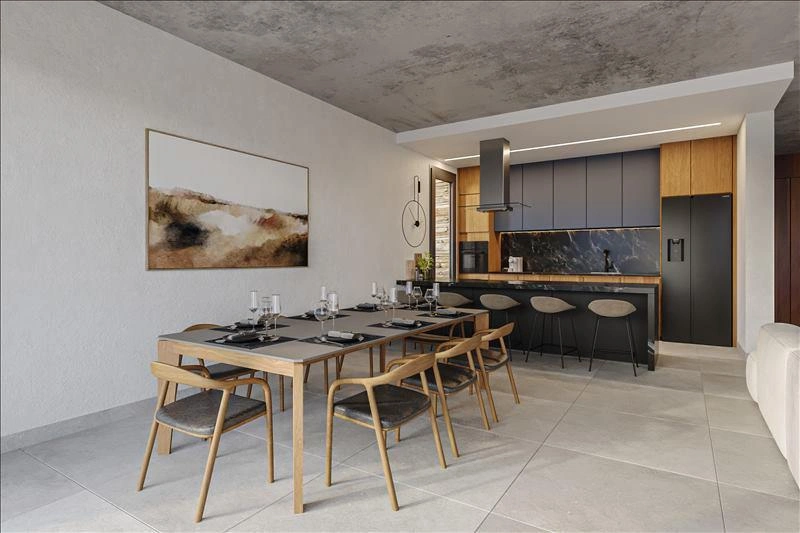 Villas in a modern residential complex in Paphos, Cyprus