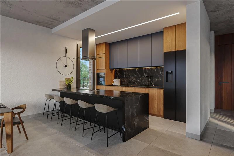 Villas in a modern residential complex in Paphos, Cyprus